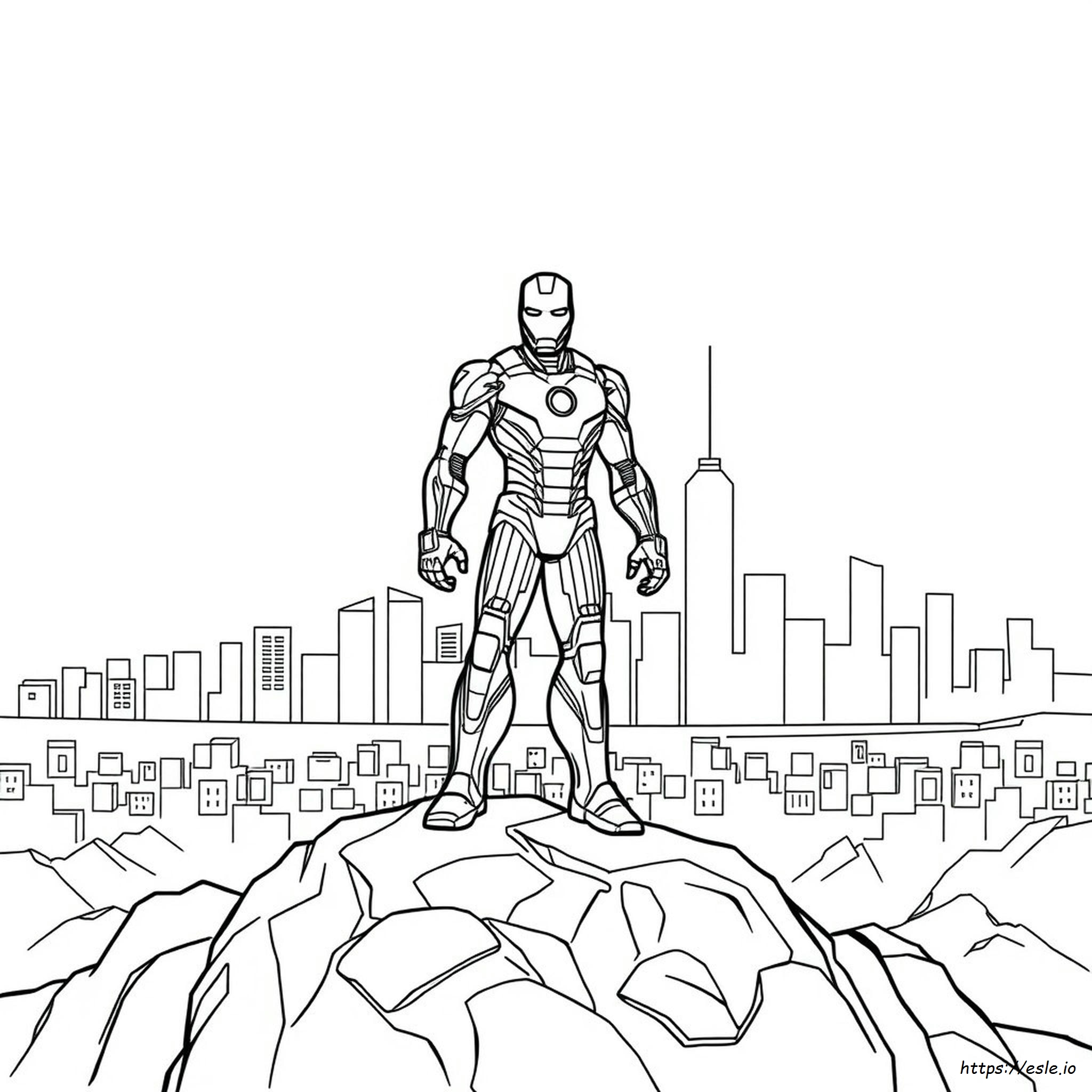 Iron Man Coloring Pages Pdf