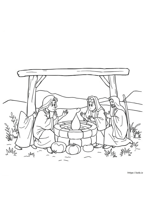 Parshat Vayigash Coloring Pages