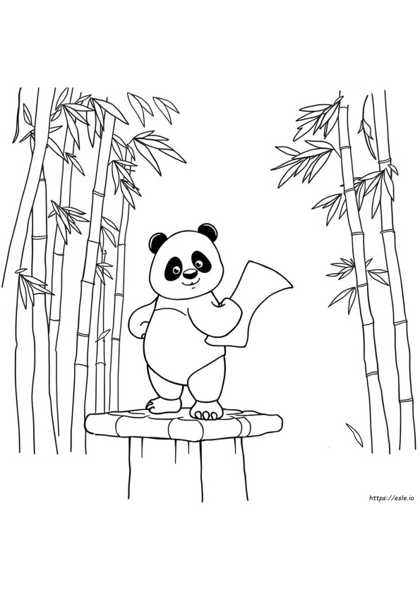 Coloring Pages Draw Kung Fu Panda 4