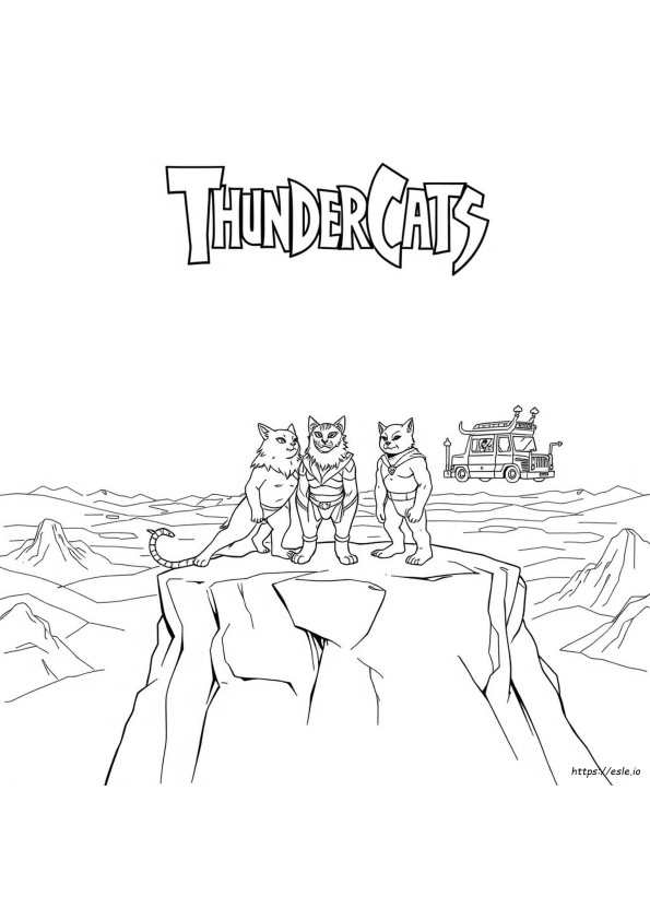 Thundercats Coloring Book