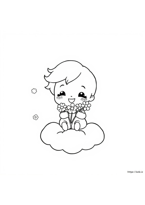 Kolorowanki Chibi Kawaii Urocze