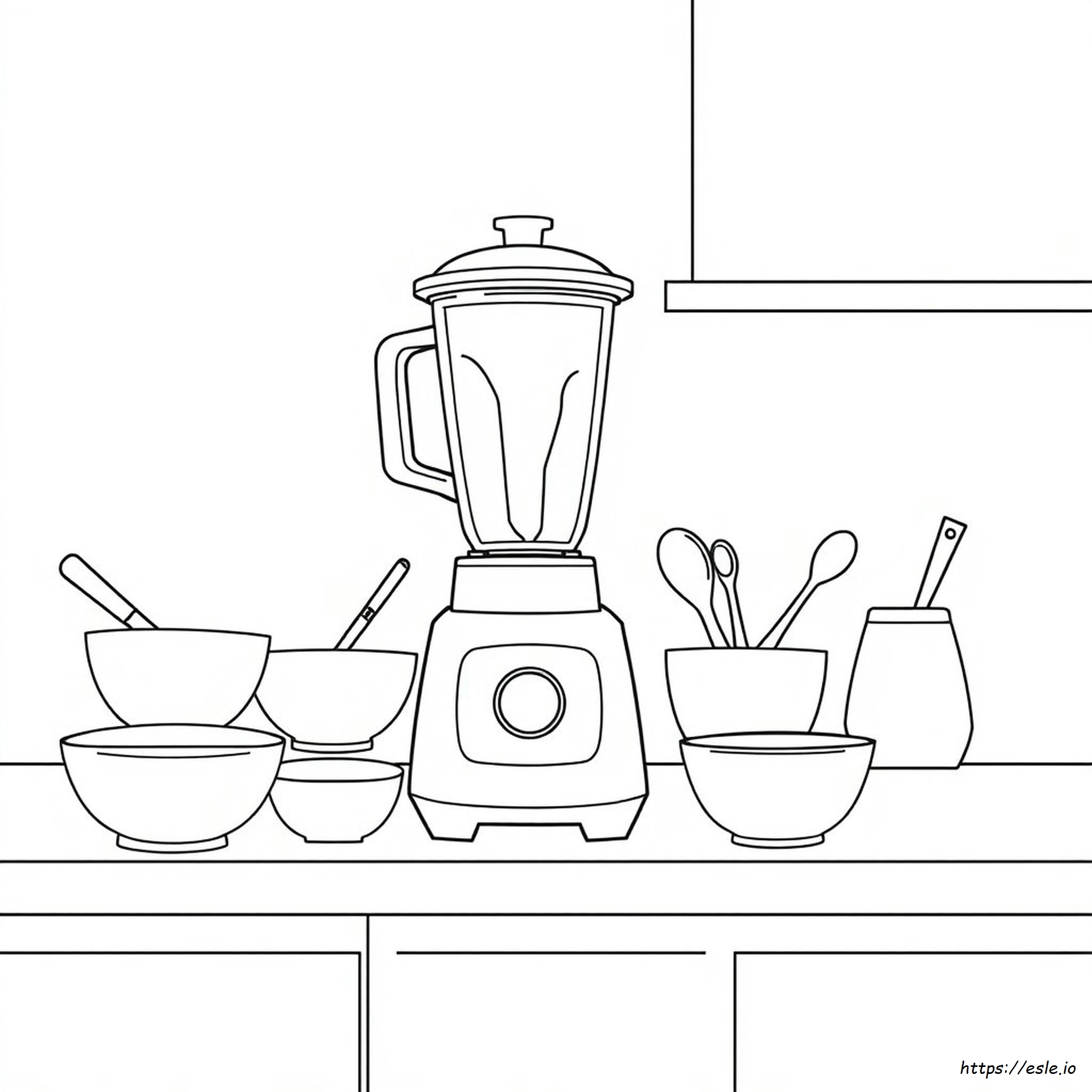 Gambar Mewarnai Blender