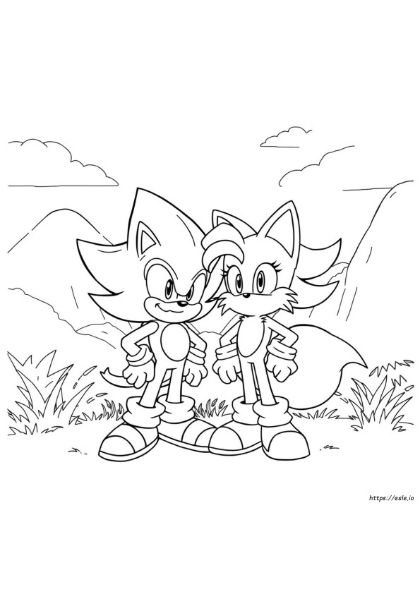 Sonic The Movie Coloring Pages