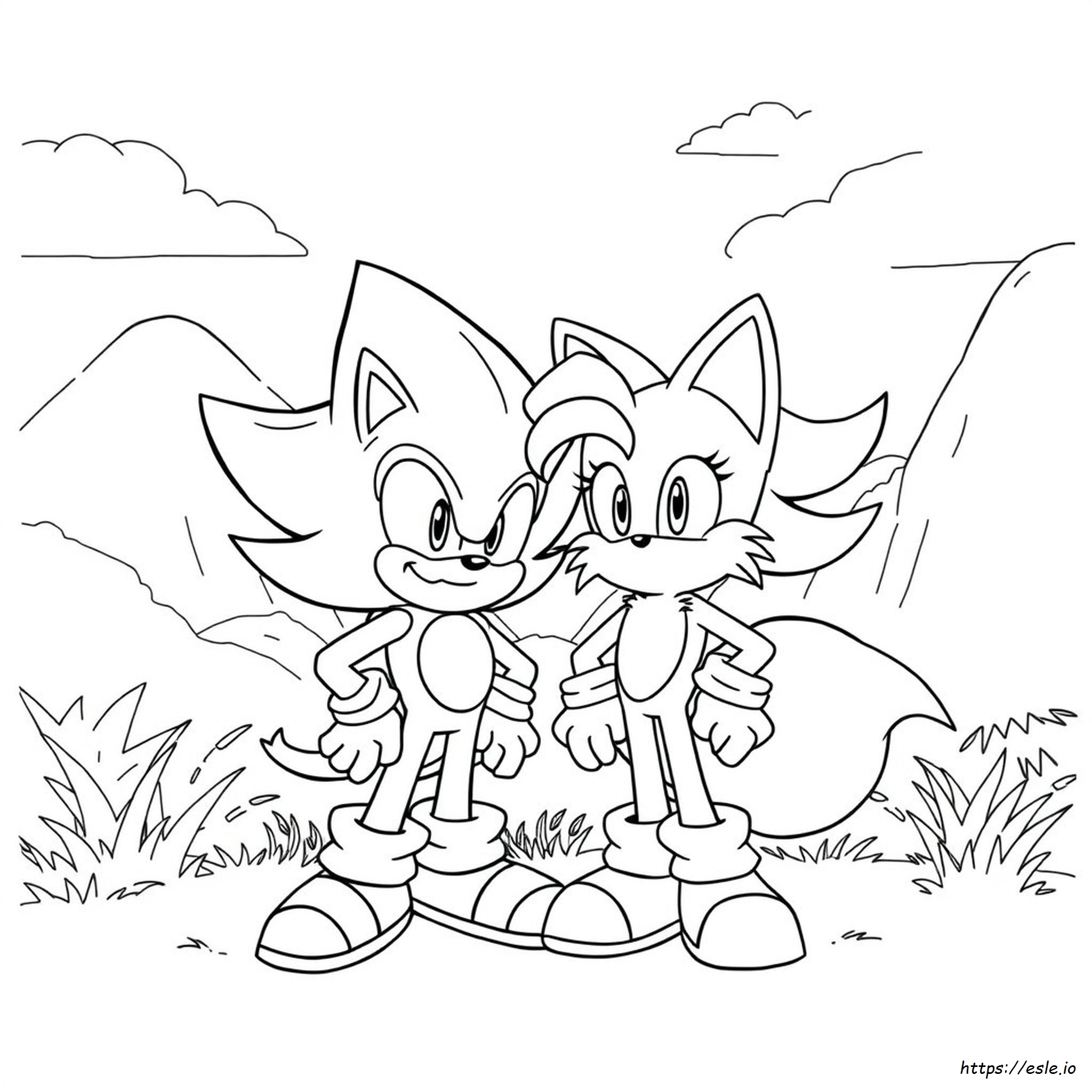 Sonic The Movie Coloring Pages