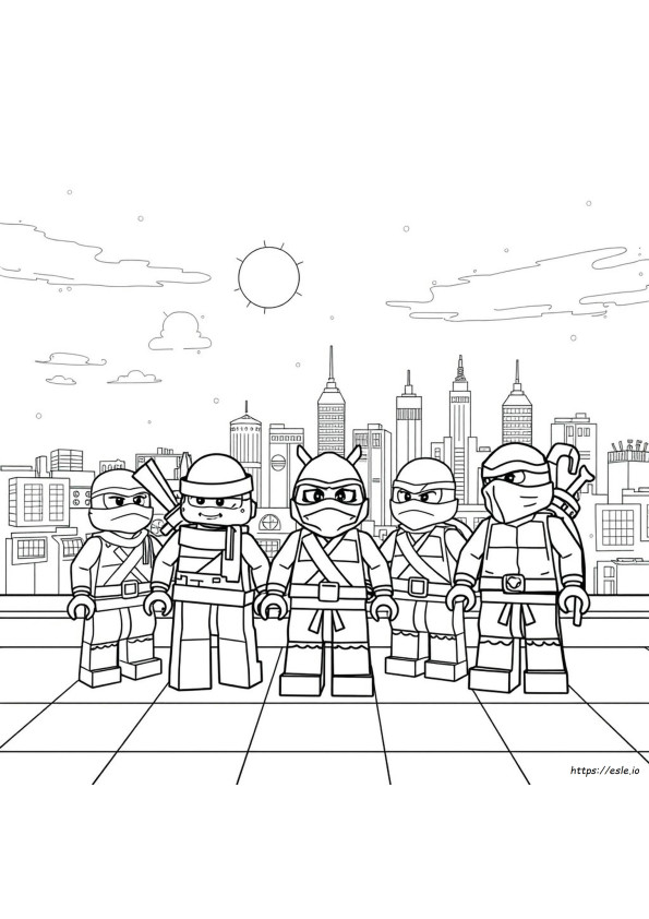 Disegni Da Colorare Gratuiti Delle Tartarughe Ninja
