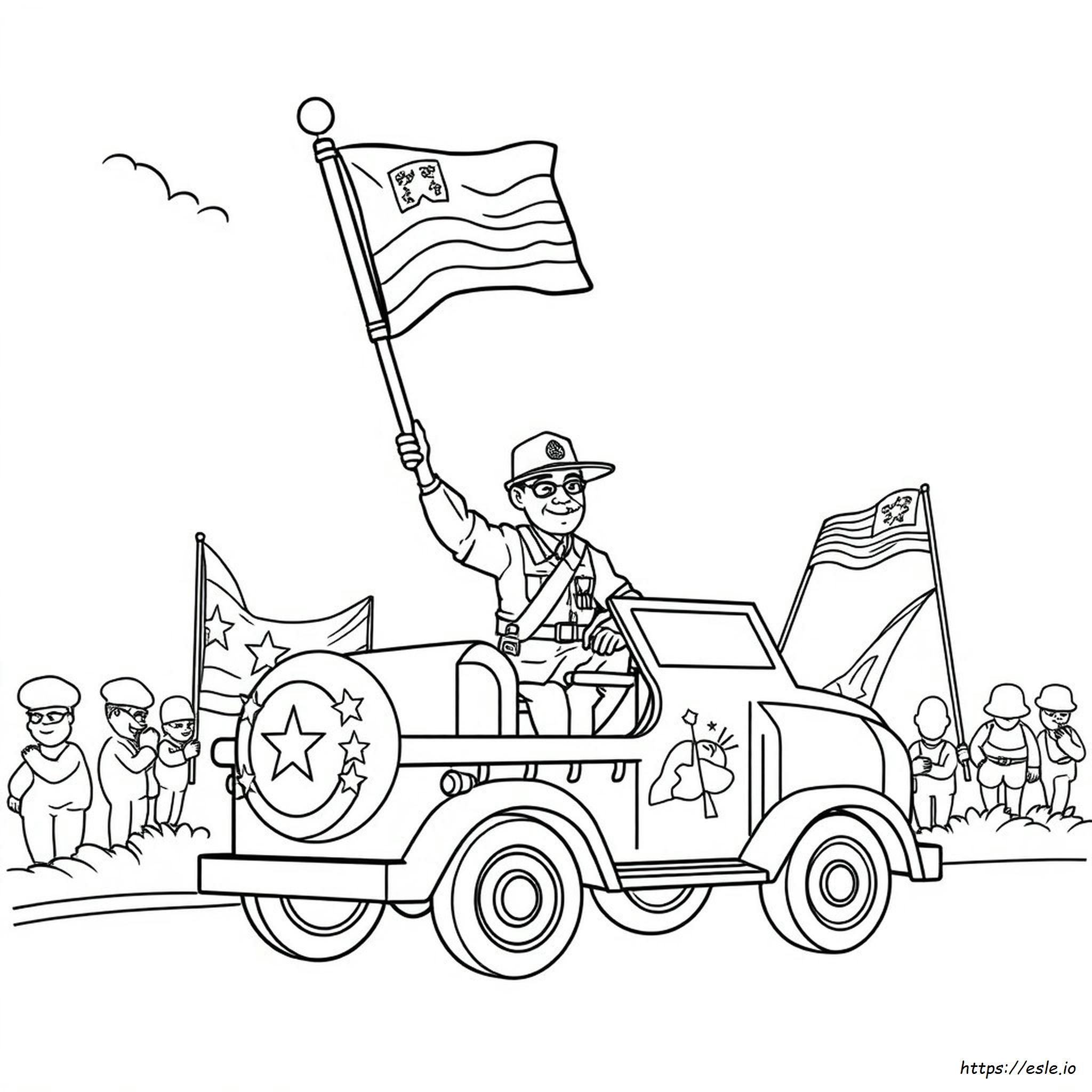 Disegni Da Colorare Dei Veterani Per Bambini