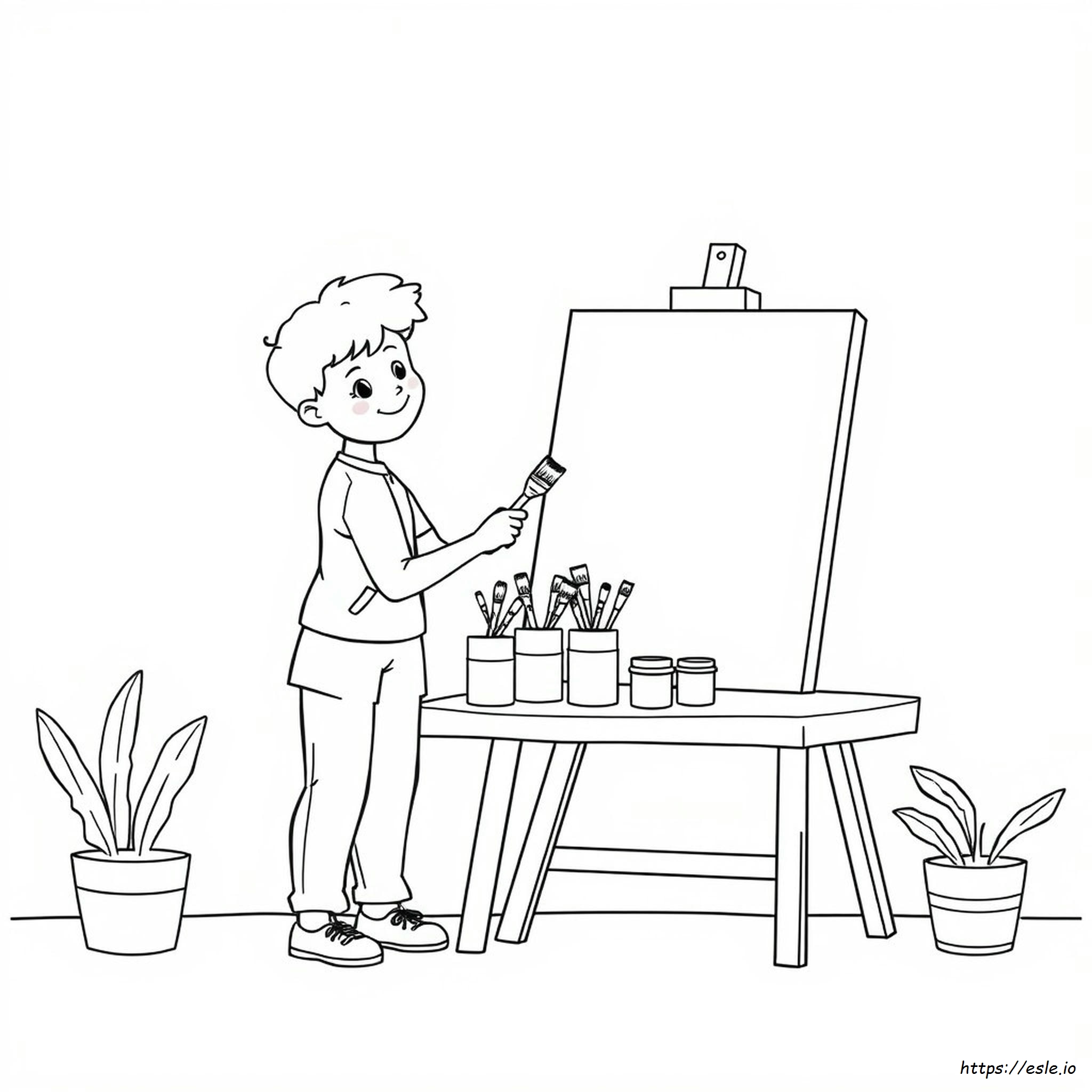 Gambar Mewarnai Cara Mendekorasi Dengan Warna