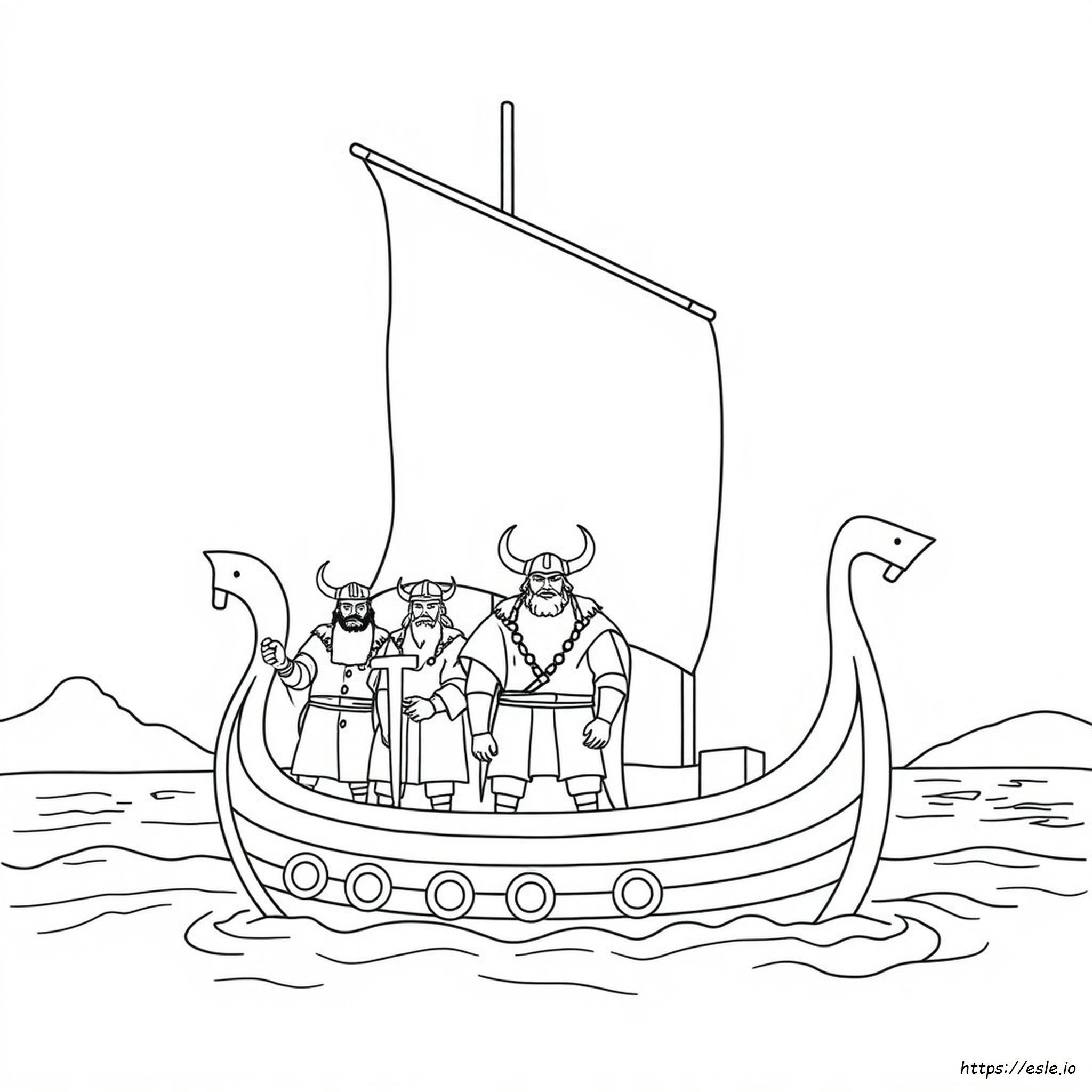 Vikings Coloring Pictures
