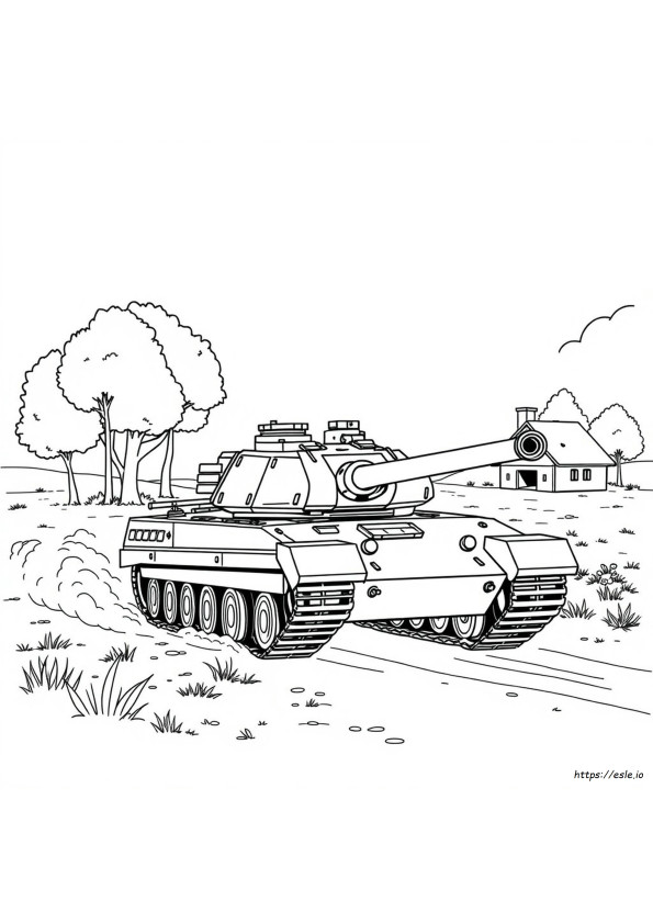 Carri Armati Militari Da Colorare