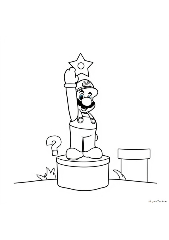 Mario Coloring Images