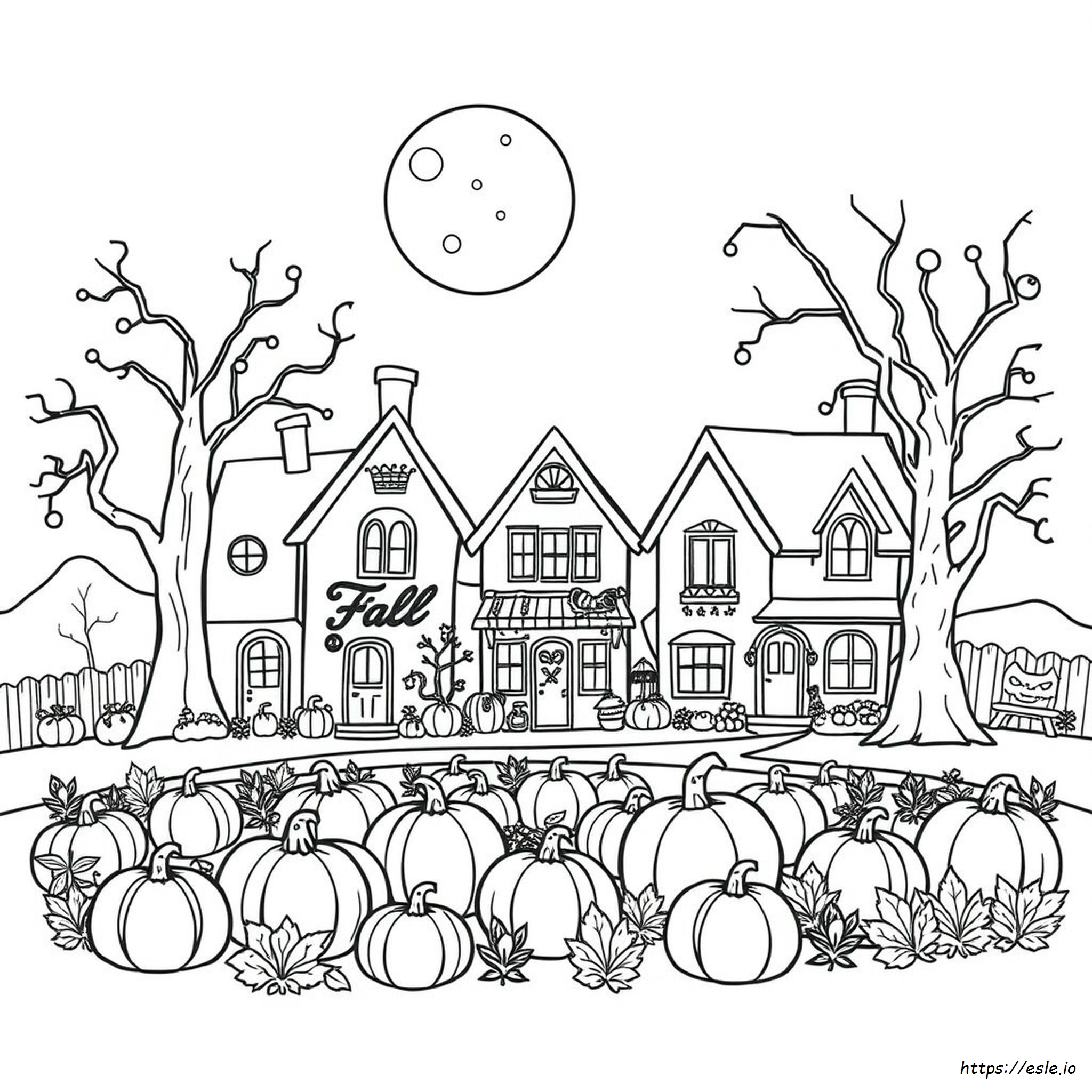 Halloweentown Coloring Pages Printable