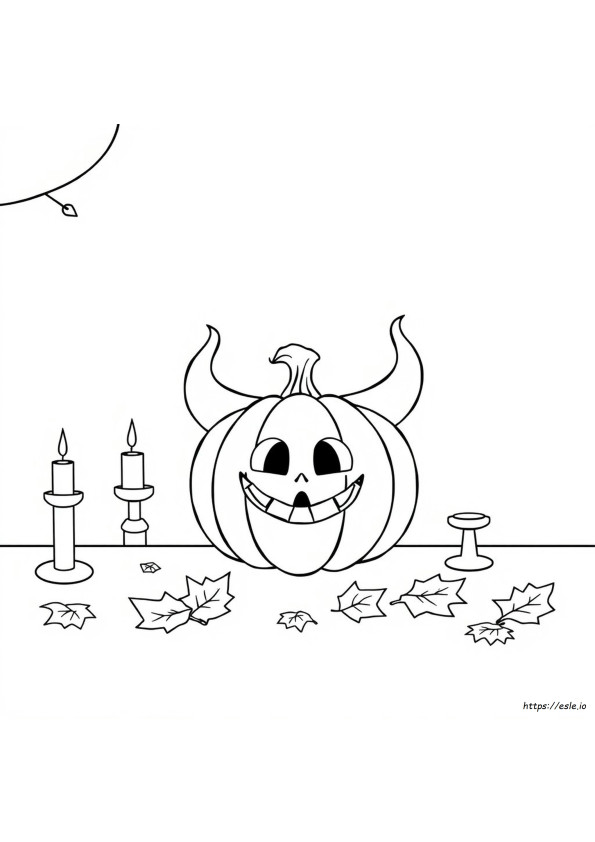 Planșe De Colorat De Halloween Pentru Grădiniță