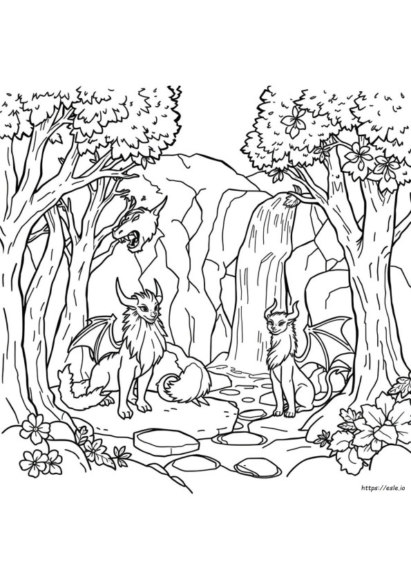 Creature Mitologiche Da Colorare