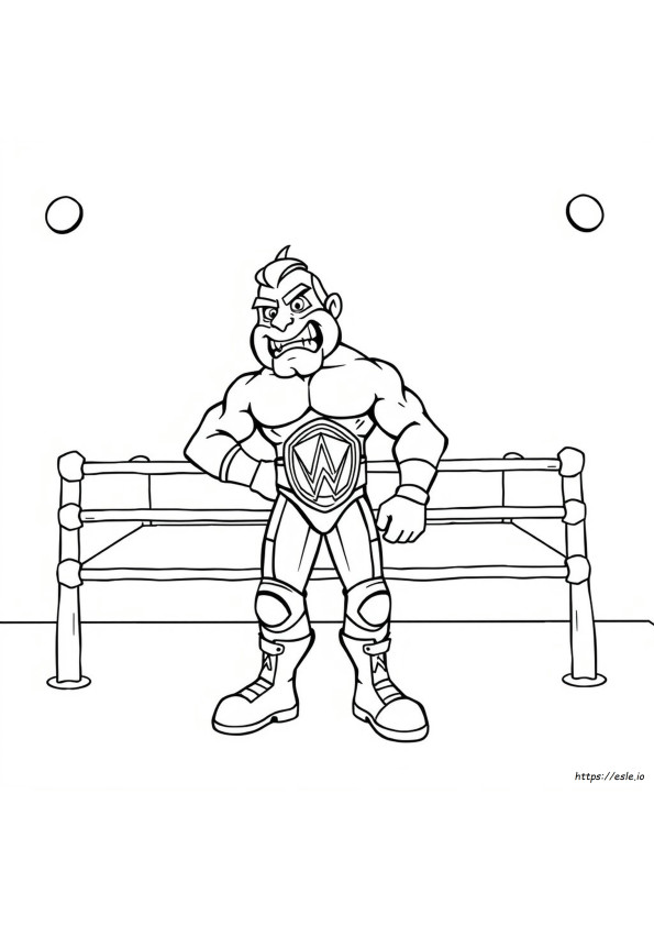 Sting Wrestler Ausmalbilder