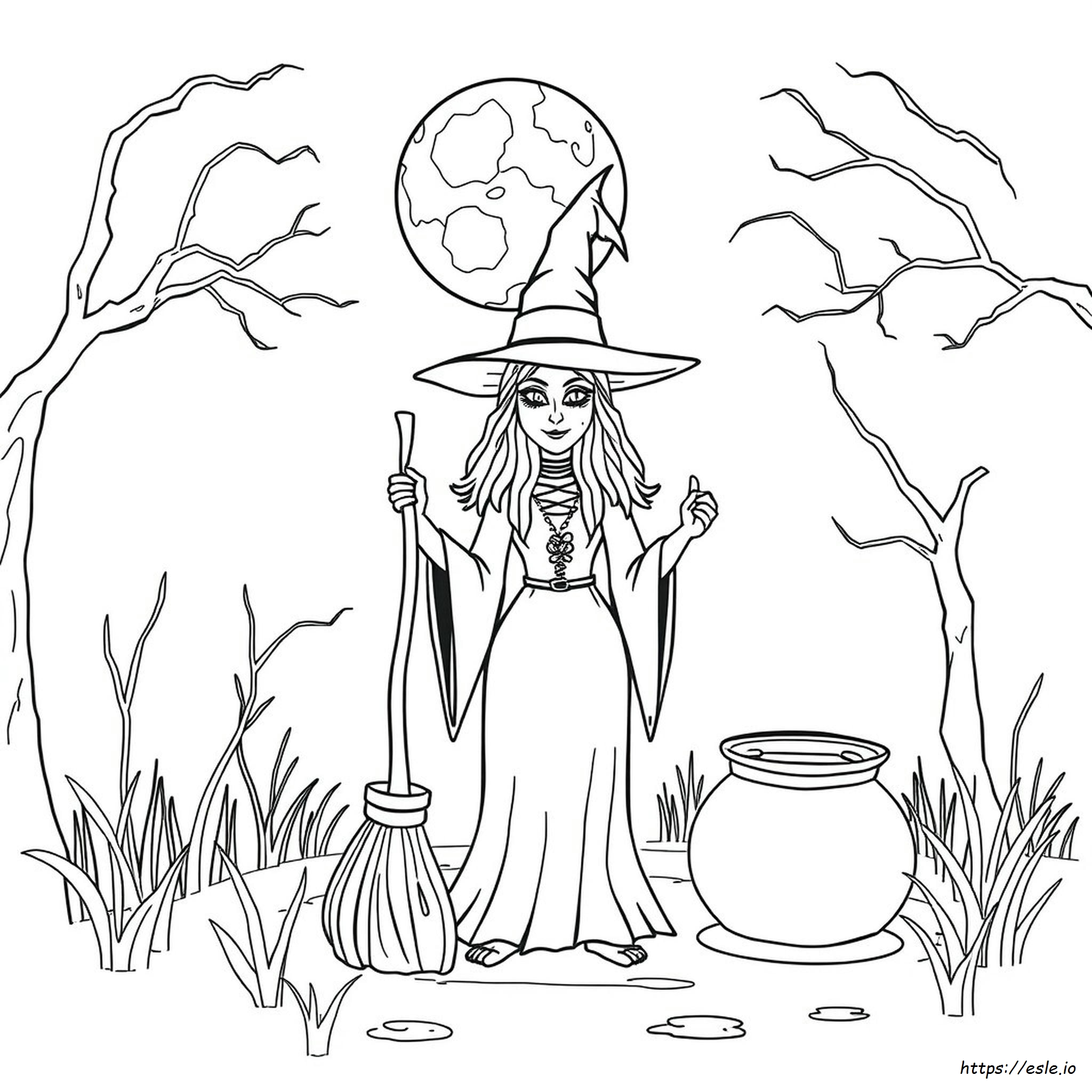 Wicked Colouring In Printable