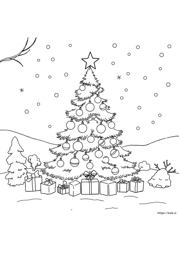 Christmas Story Coloring Pages Free