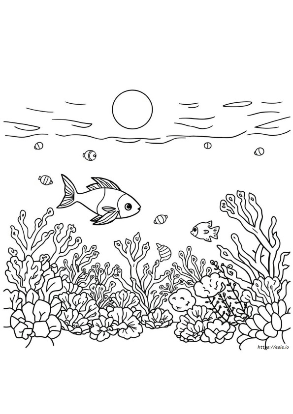 Sea World Coloring Pages