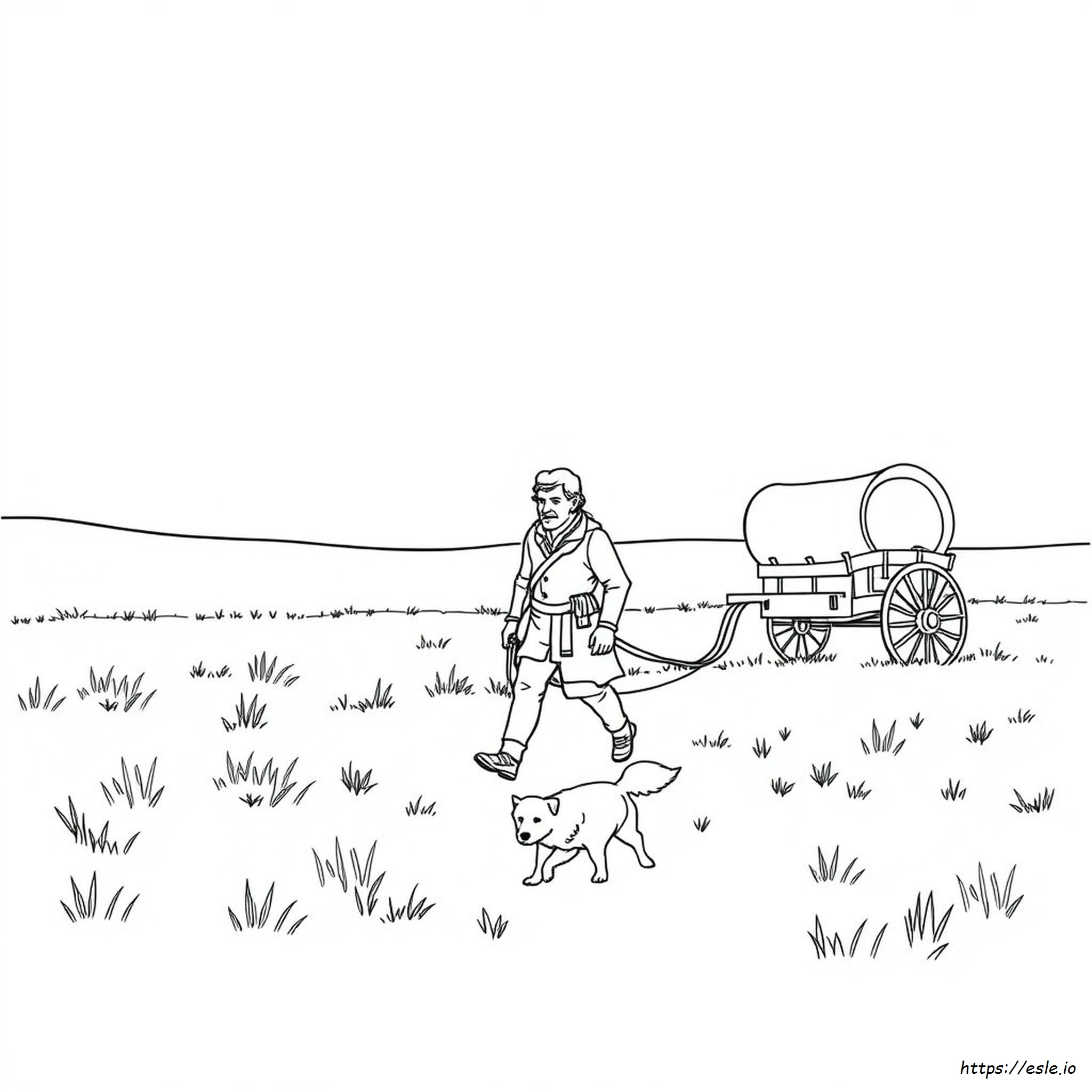 Lewis E Clark Para Colorir