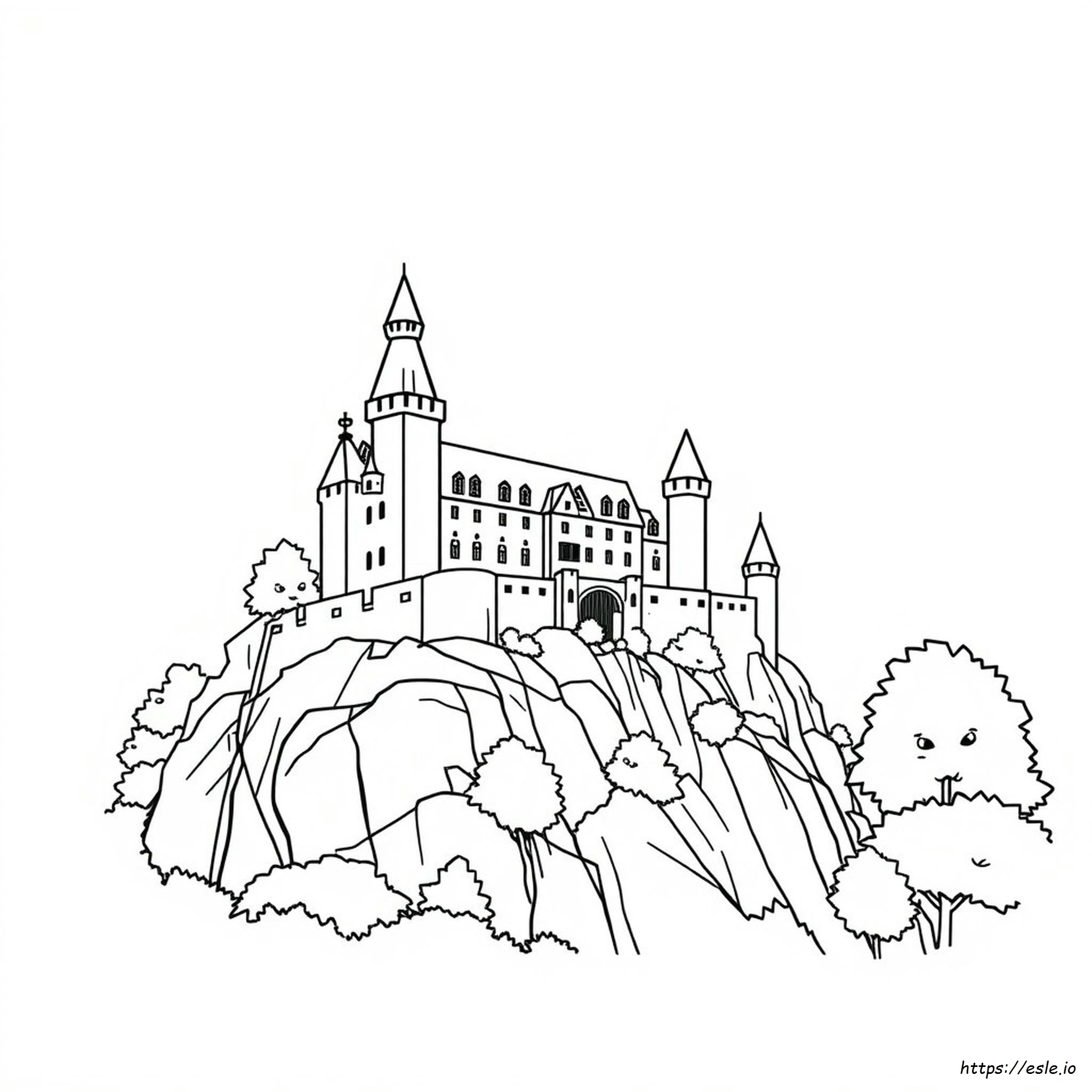 Castle Coloring Pages Pdf
