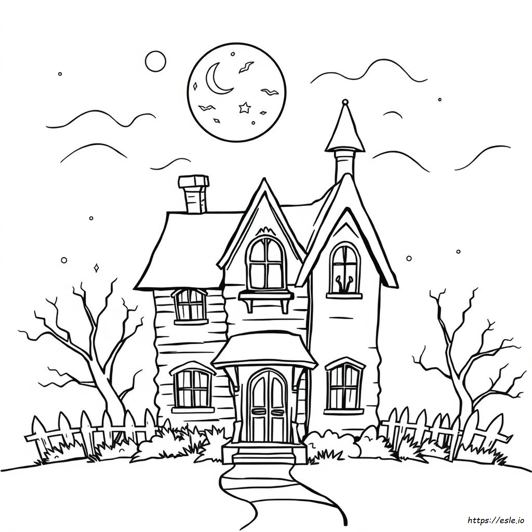 Horror Creepy Coloring Pages