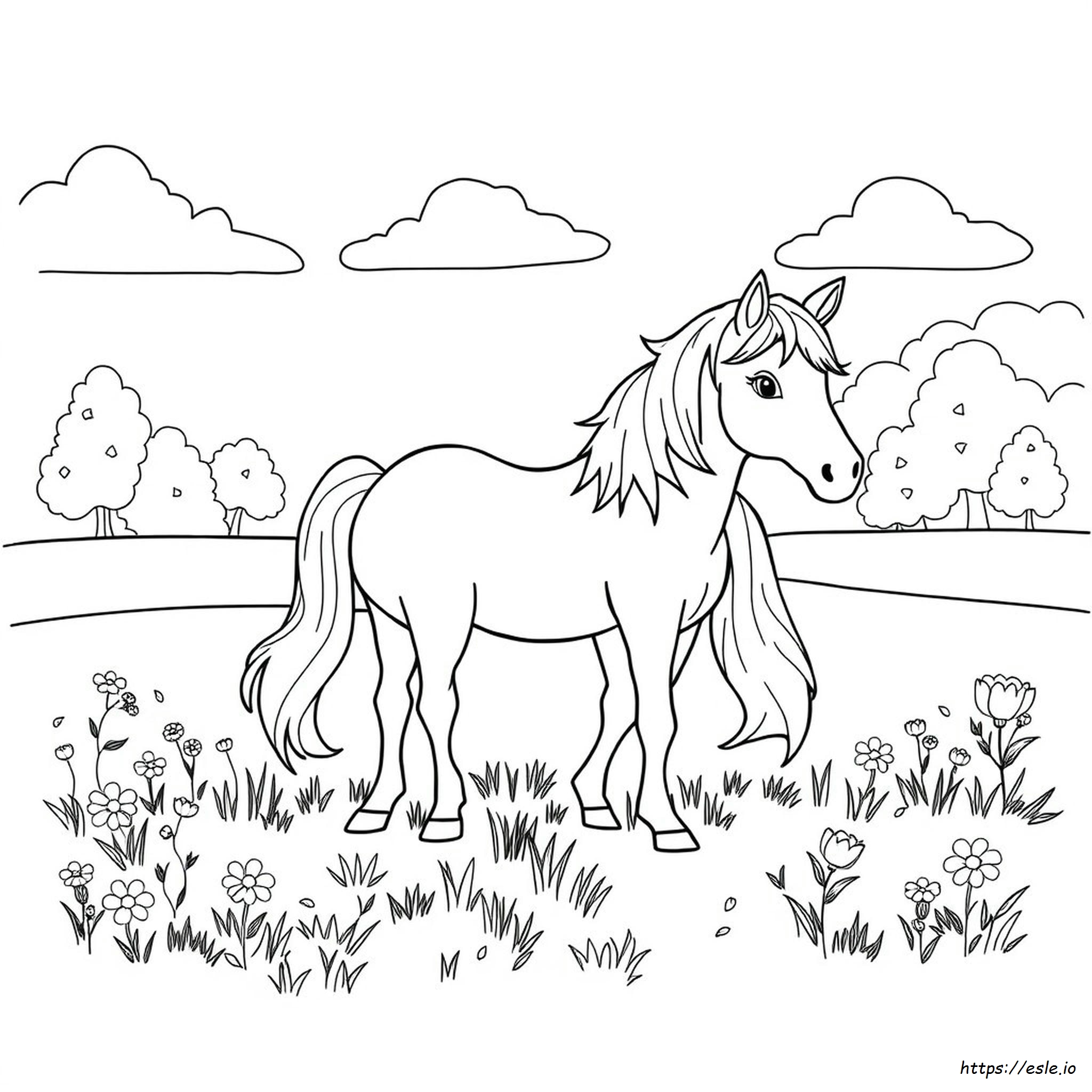 Pônei Para Colorir Para Imprimir
