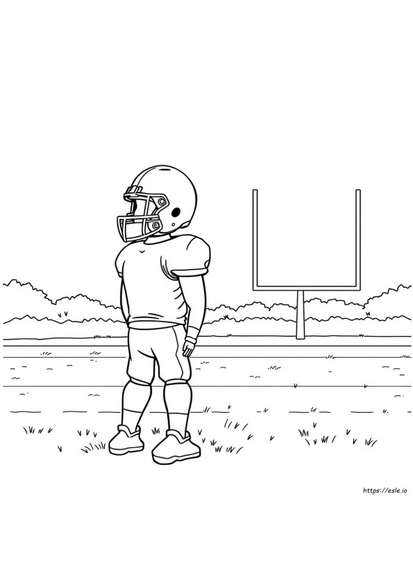 Football Helmet Coloring Sheets