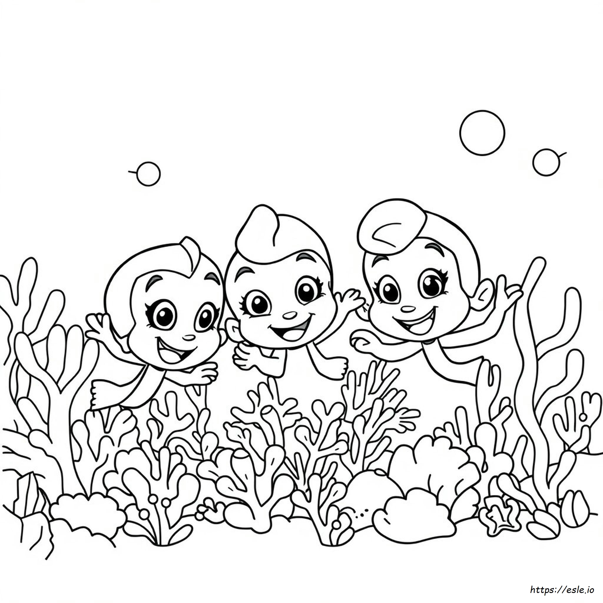 Bubble Guppies Disegni Da Colorare E Stampare Gratis
