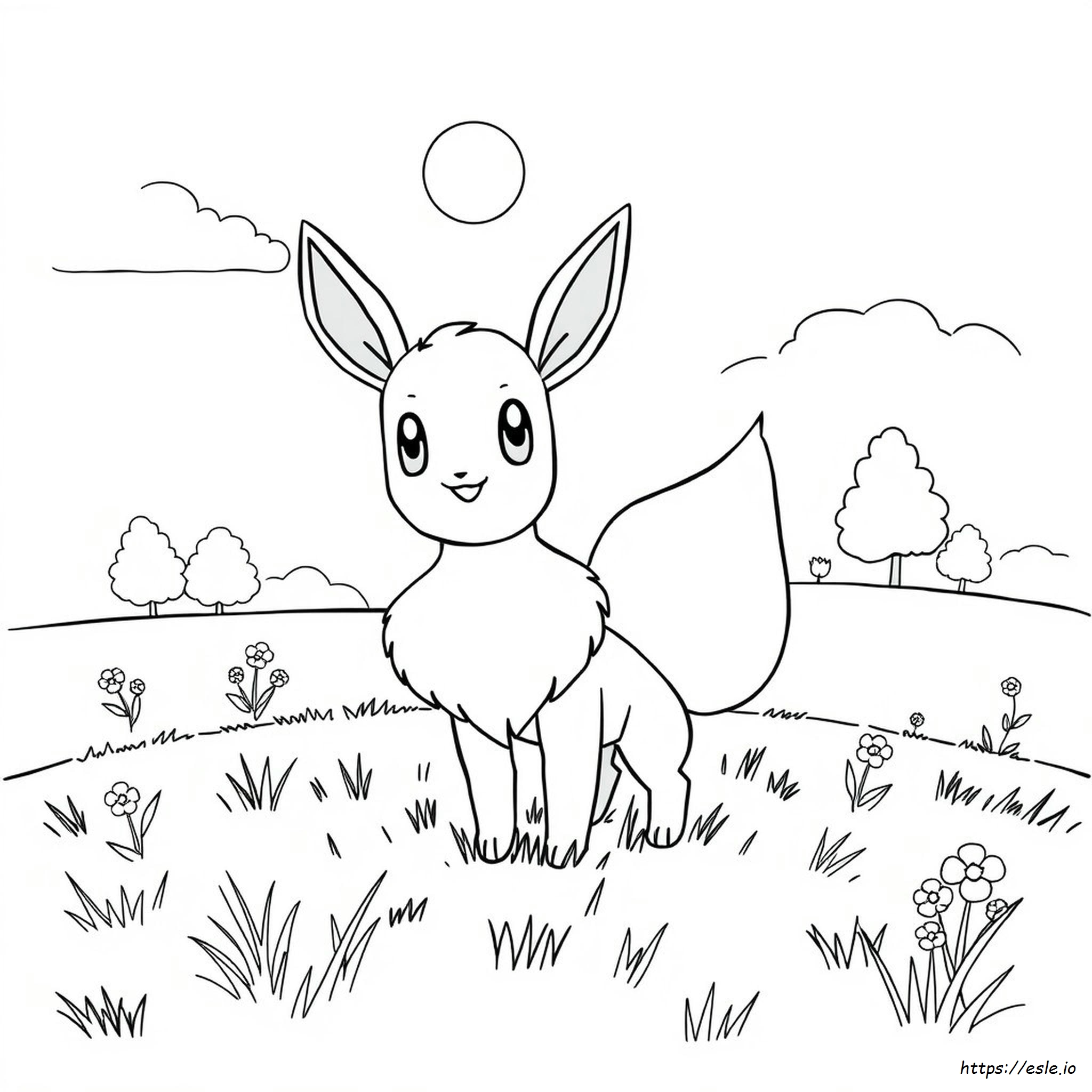 Eevee Coloring Pictures