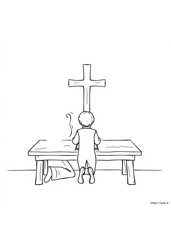 Prayer Colouring