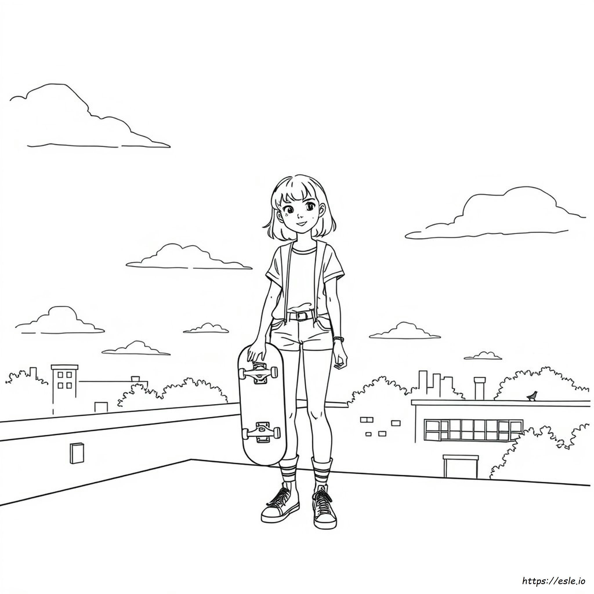 Dibujo para colorear Audrey Descendants