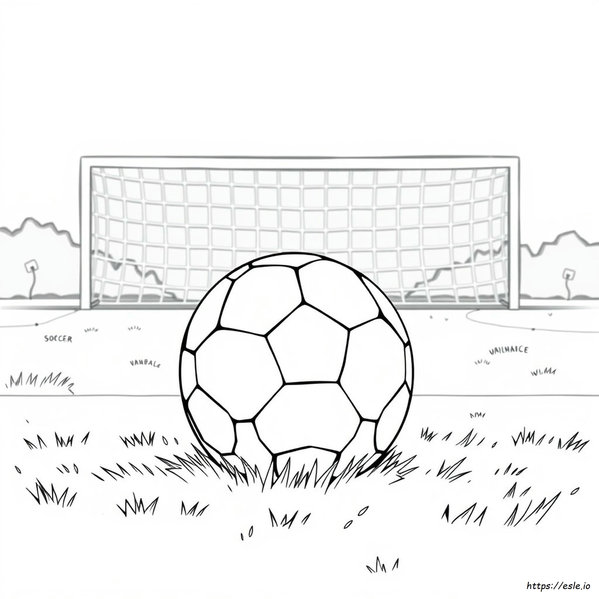 Soccer Ball Coloring Pictures