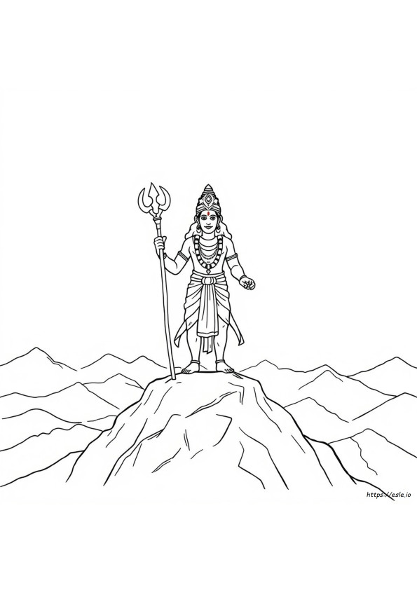 Ayyappan Coloring Pages