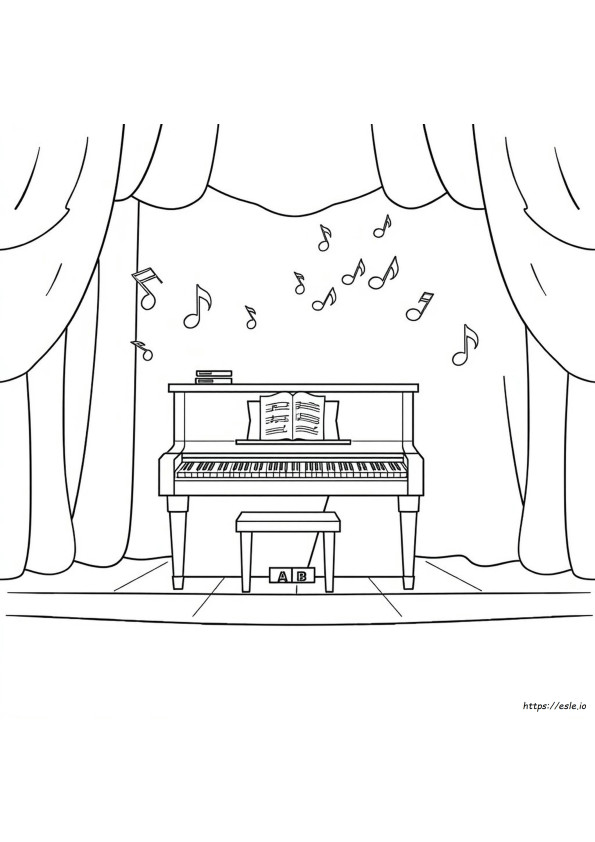 Folhas De Atividades Para Colorir De Música