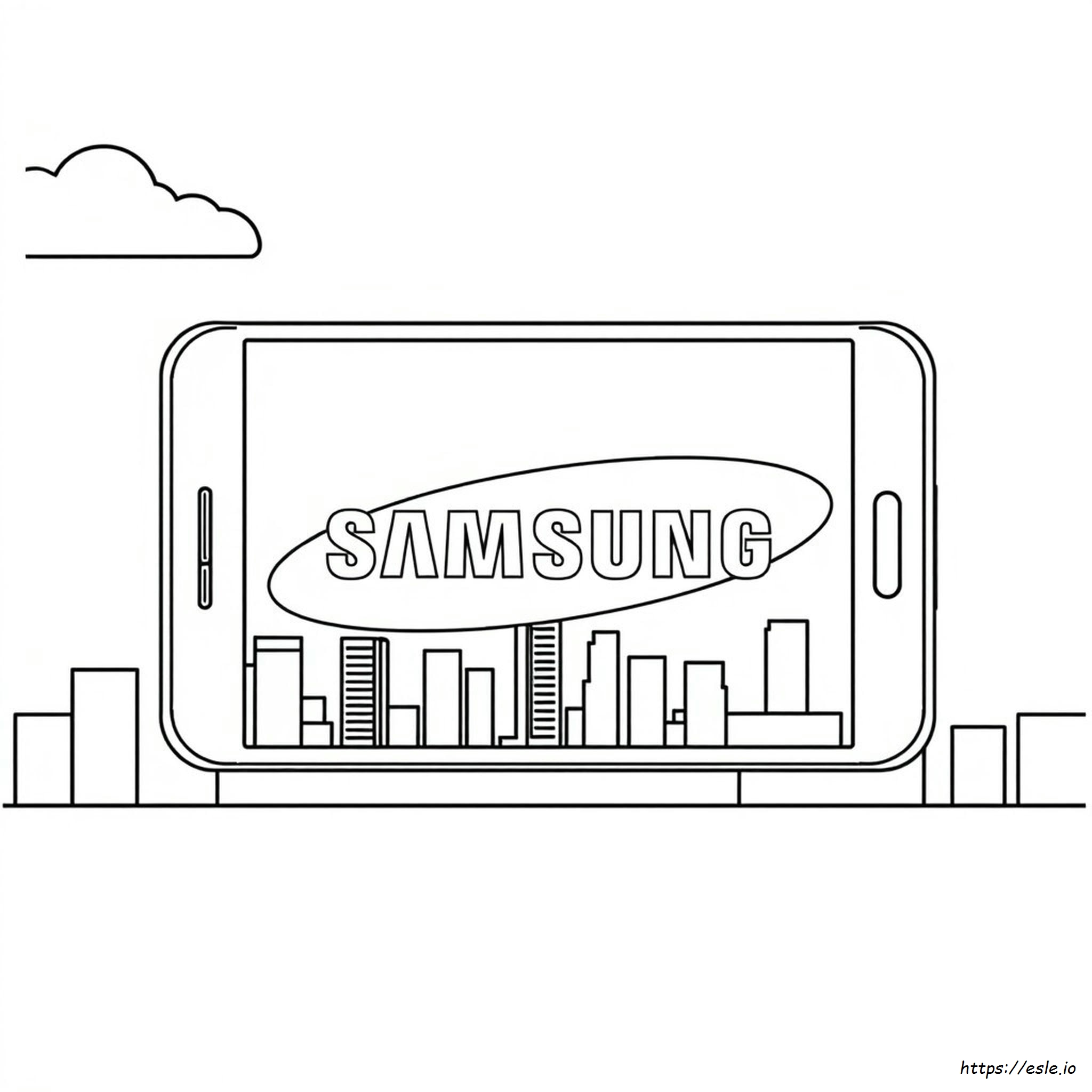 Samsung Kleurplaten kleurplaat