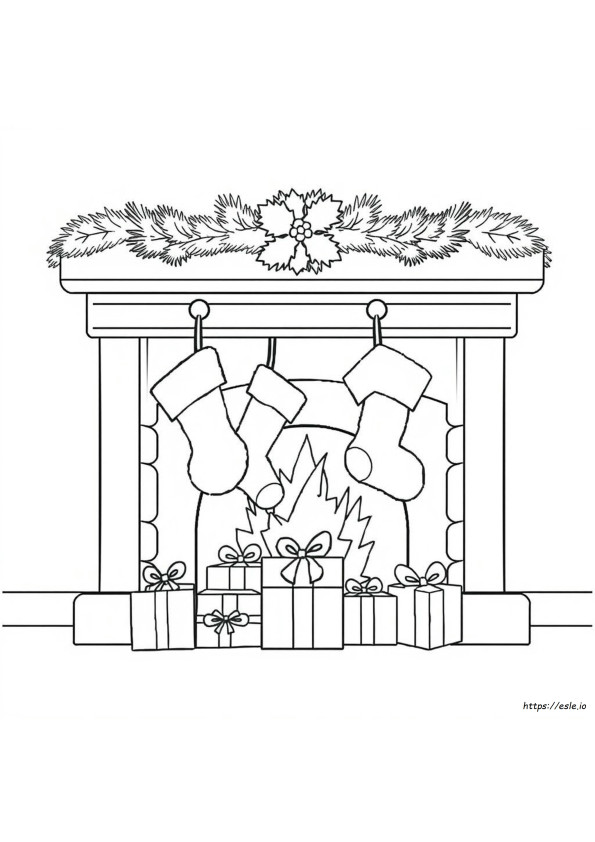 Christmas Stocking Coloring Ideas