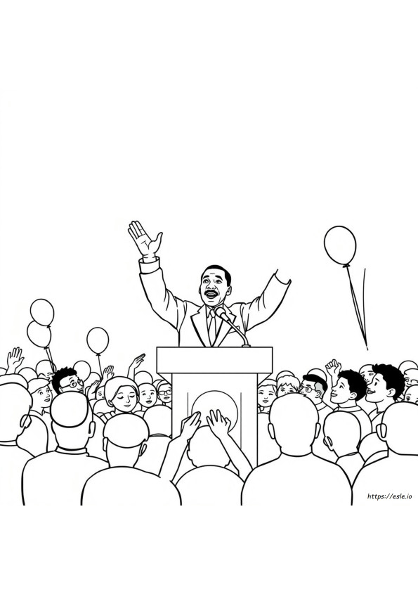 Mlk Coloring Activity