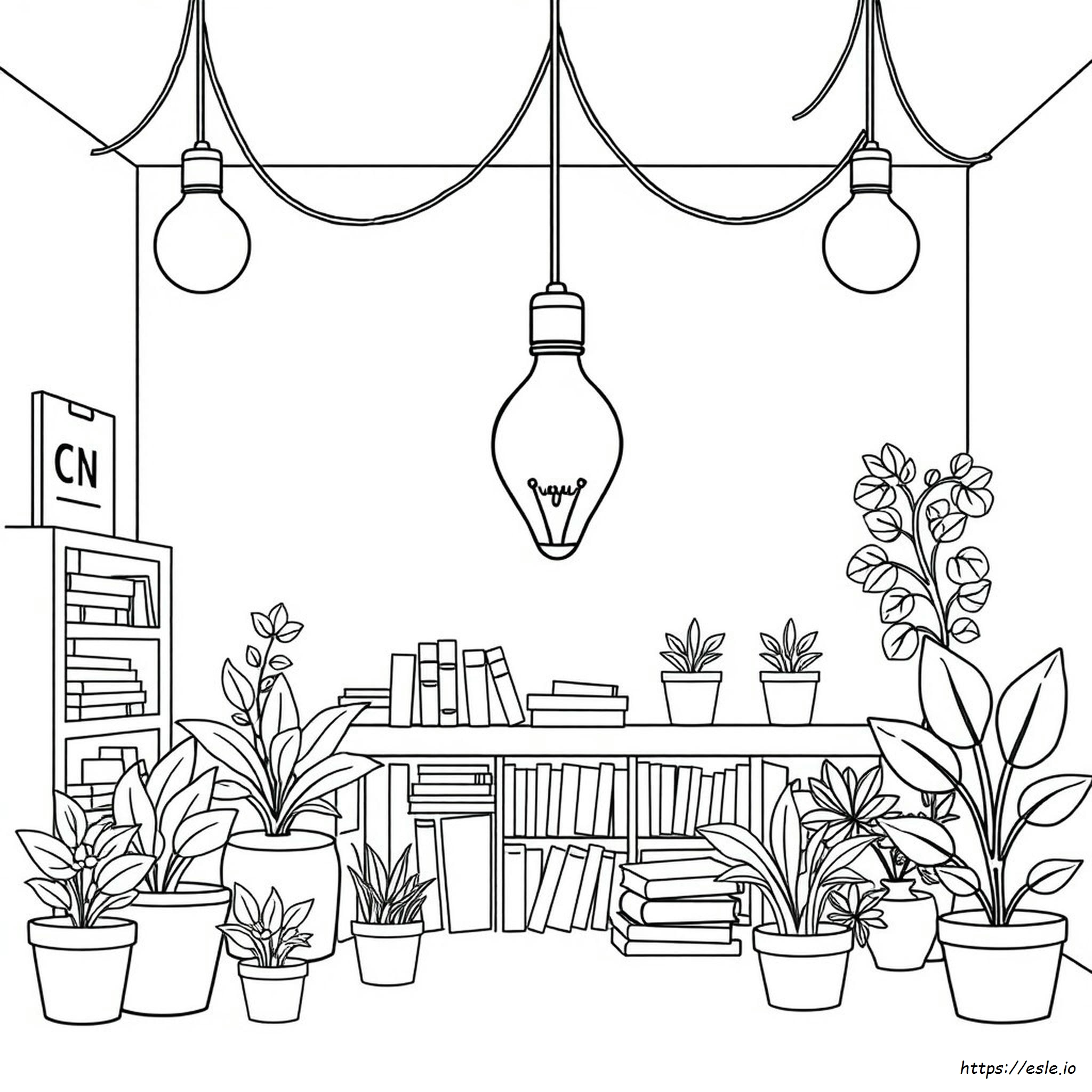 What Happens If You Color A Light Bulb Coloring Page