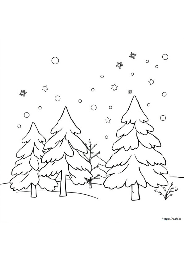 Winter Colouring Sheets Printable