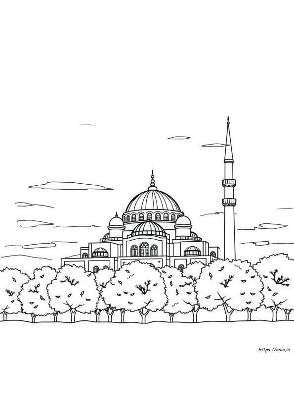 Moschee Ausmalbilder Pdf