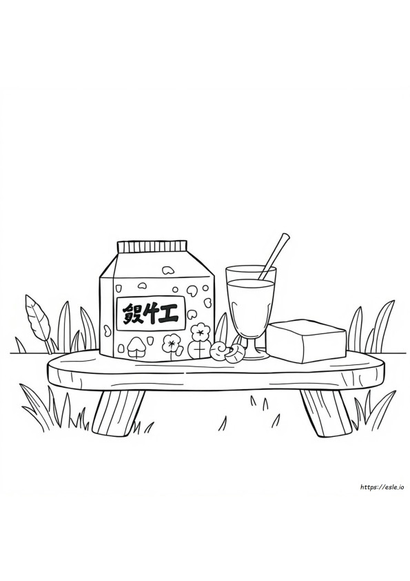 Dairy Products Coloring Pages