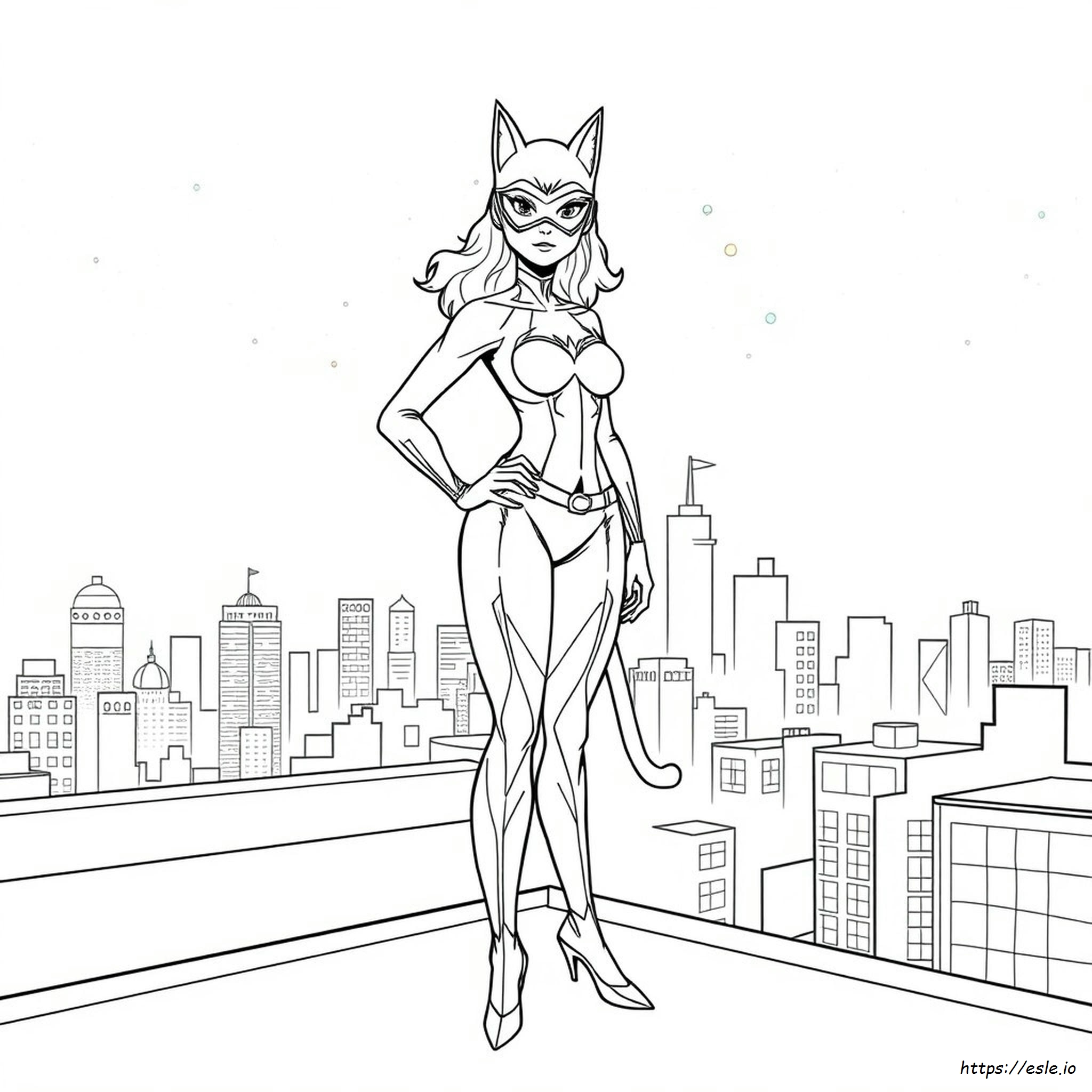 Catwoman Da Colorare