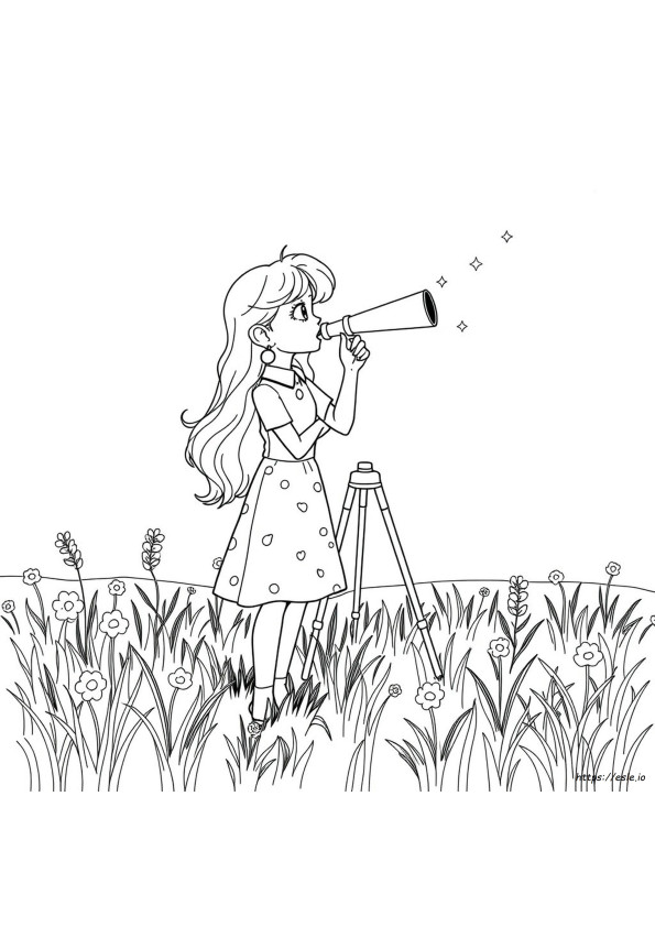 Luna Lovegood Realista Para Colorir
