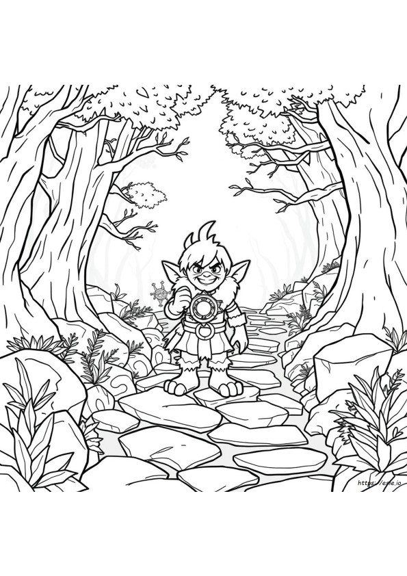 Trollhunters Amulet Coloring Pages