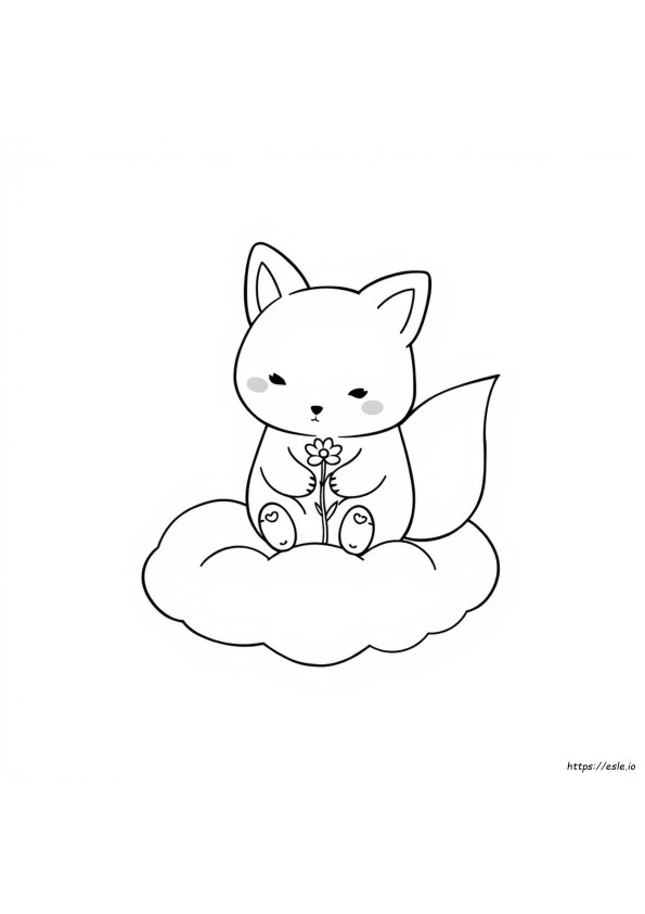Kettu Squishmallow Värityskuvat