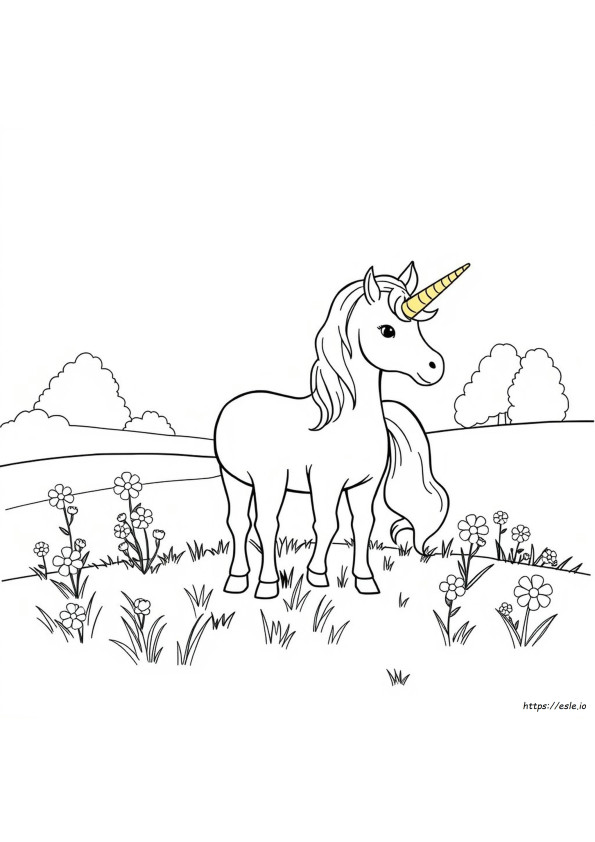 Coloring Pages Testa Unicorno Da Colorare