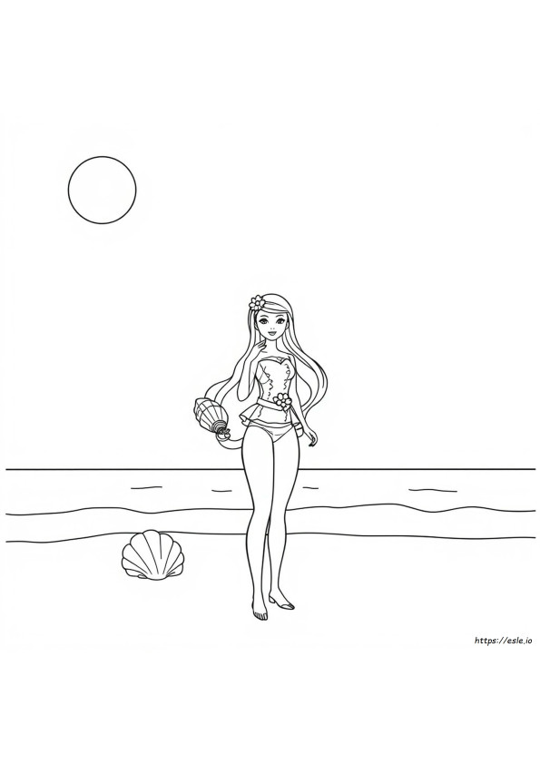 Free Barbie Coloring Pages Pdf
