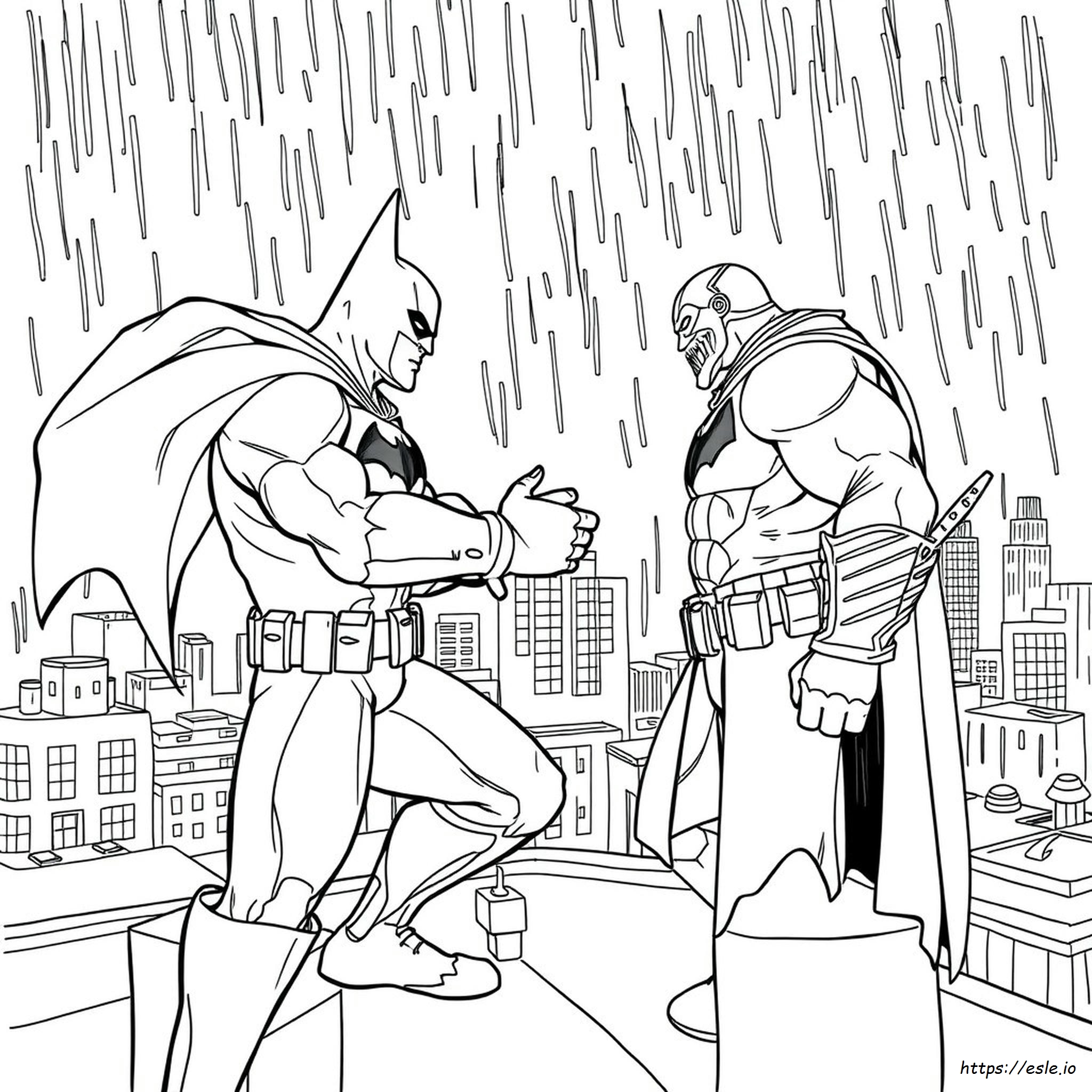 Batman Bane Coloring Pages