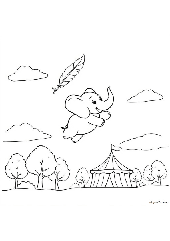 Dumbo Kleurplaten