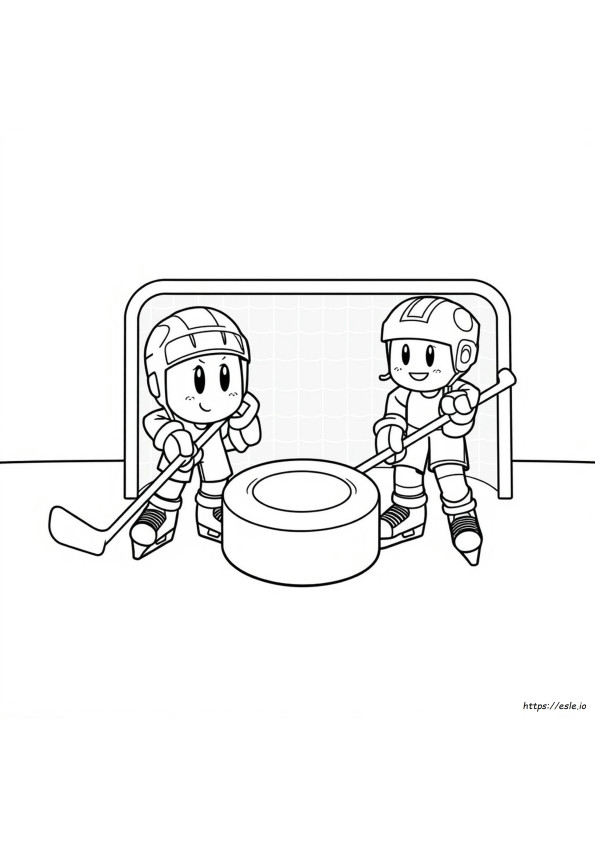 Hockey Coloring Pictures Printable