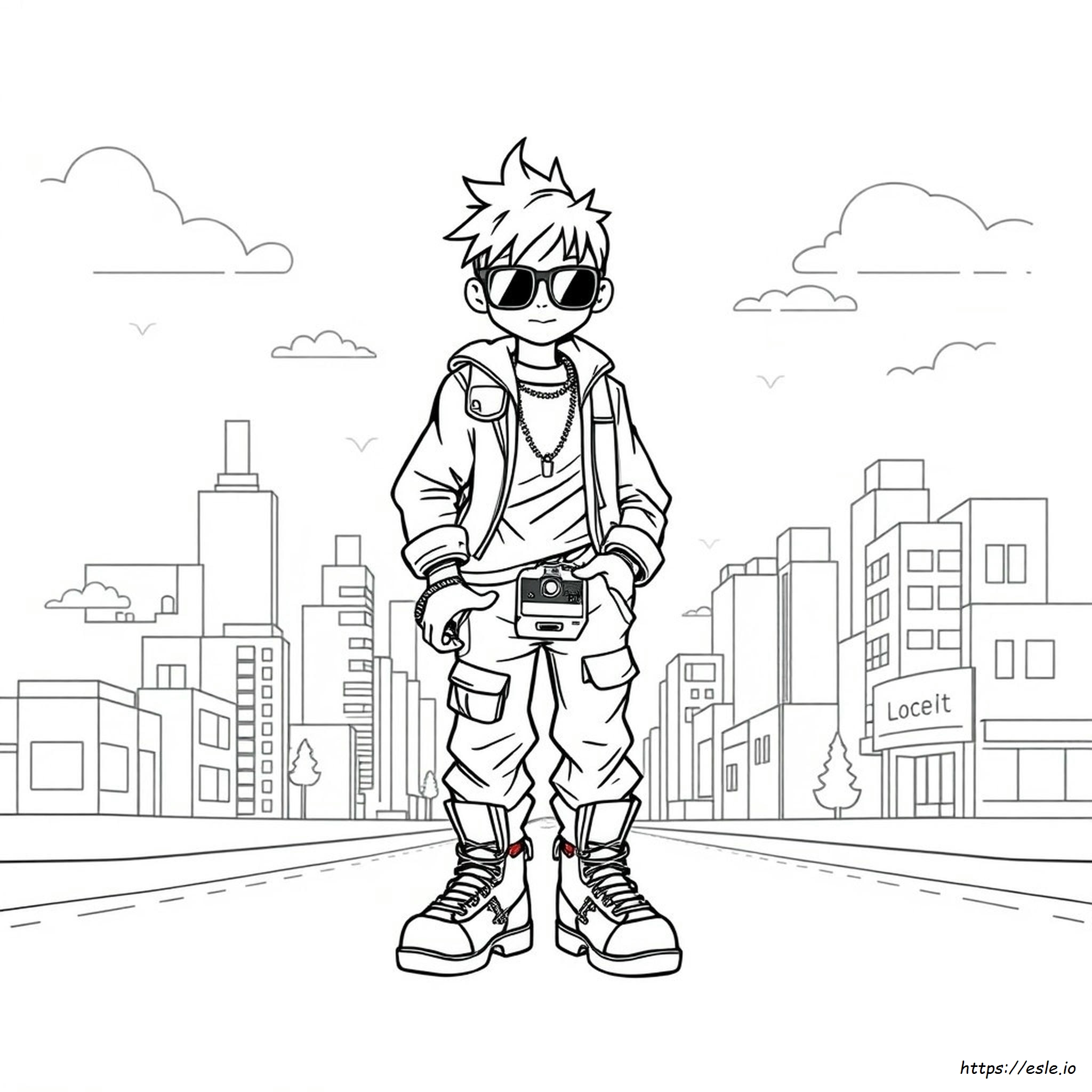 Coloriage Esthétique Y2k À Imprimer